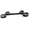 Generique Barre plate avec 4 Menottes Scratch 45cm